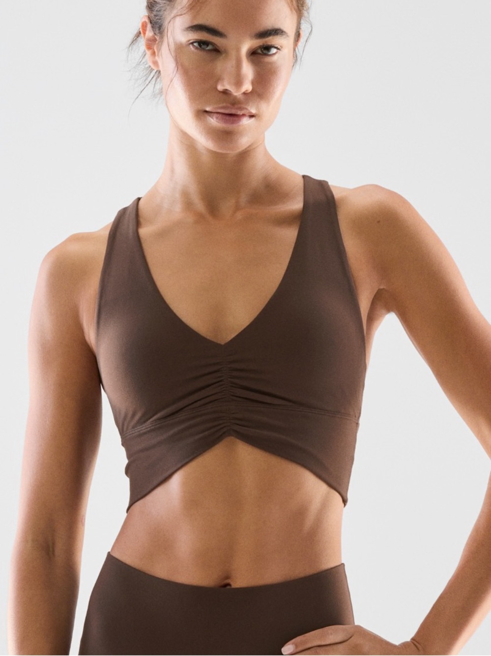 Aritzia butter volley sports bra